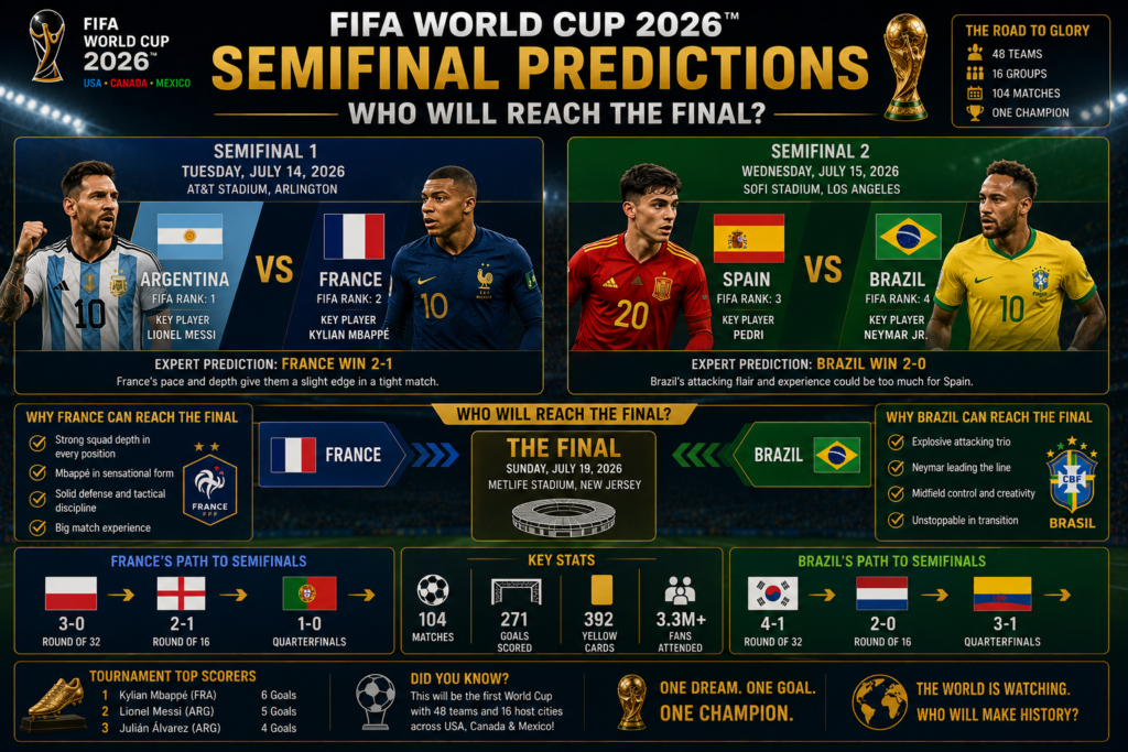 FIFA World Cup 2026 Semifinal Predictions: Who Will Reach the Final?