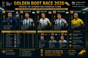 Golden Boot Race 2026: Updated Top Scorers and Favorites to Win